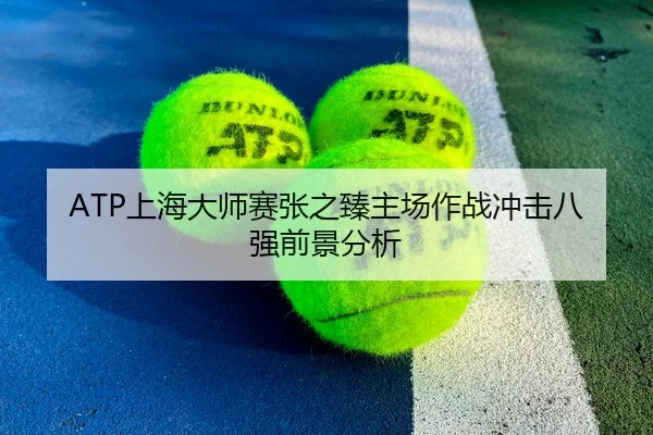 ATP上海大师赛张之臻主场作战冲击八强前景分析